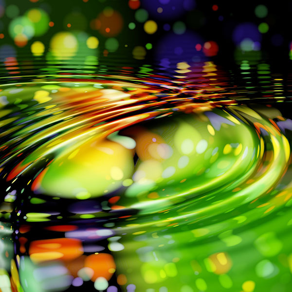 reflections of water